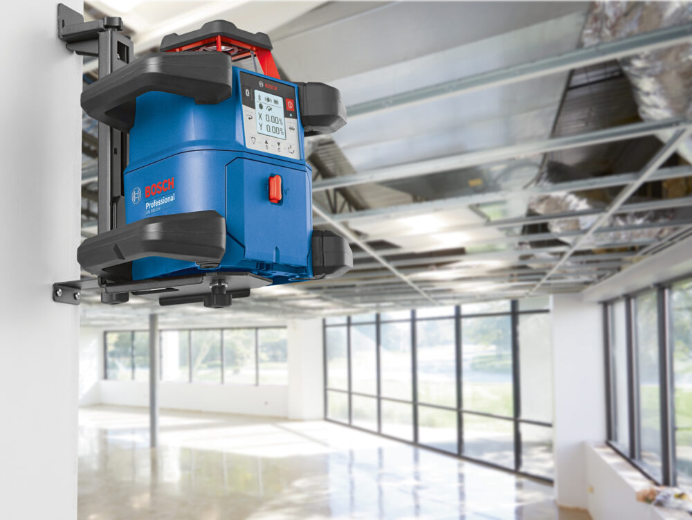 BOSCH građevinski laser GRL 600 CHV + BT170HD + GR 18V 4,0Ah kovčeg - Image 4