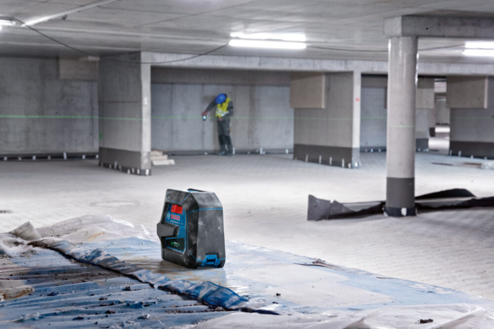 BOSCH križni laserski nivelir GCL 2-50 G + DK10 + RM10 kovčeg - Image 6