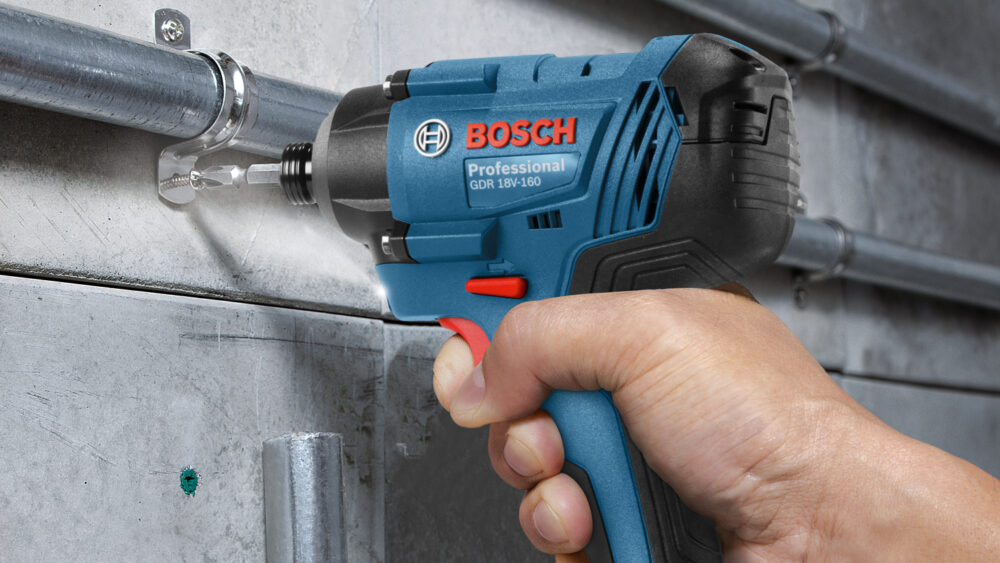 BOSCH aku udarni stezač GDR 180 Li 2xAku 18V 2,0Ah kovčeg - Image 2