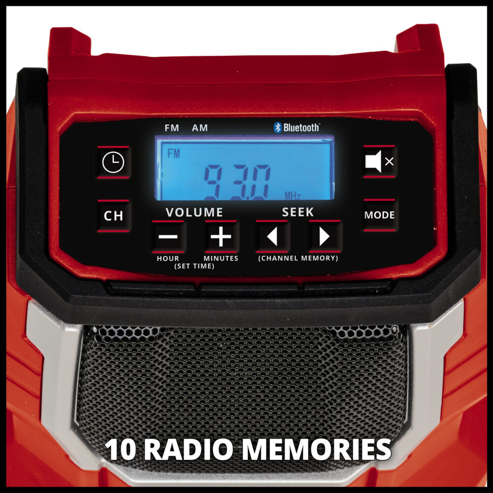 EINHELL aku radio TC-RA 18 Li BT BL PXC 18V bez baterije - Image 2