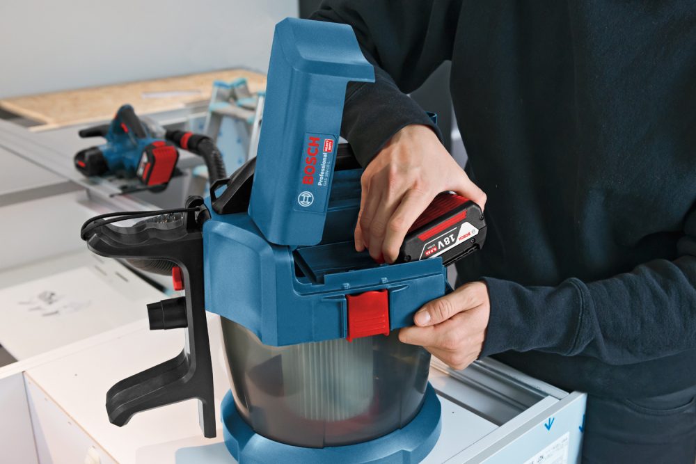 BOSCH aku usisavač GAS 18V-10L bez baterije + pribor - Image 2