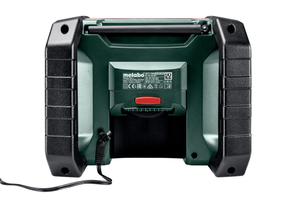 METABO aku radio R 12-18 BT 18V bez baterije - Image 2