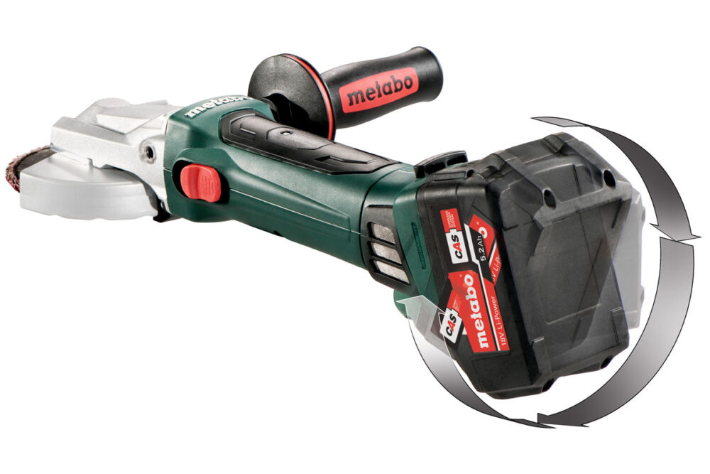 METABO aku kutna brusilica WF 18 LTX 125 Quick 18V MetaBOX bez baterije - Image 2