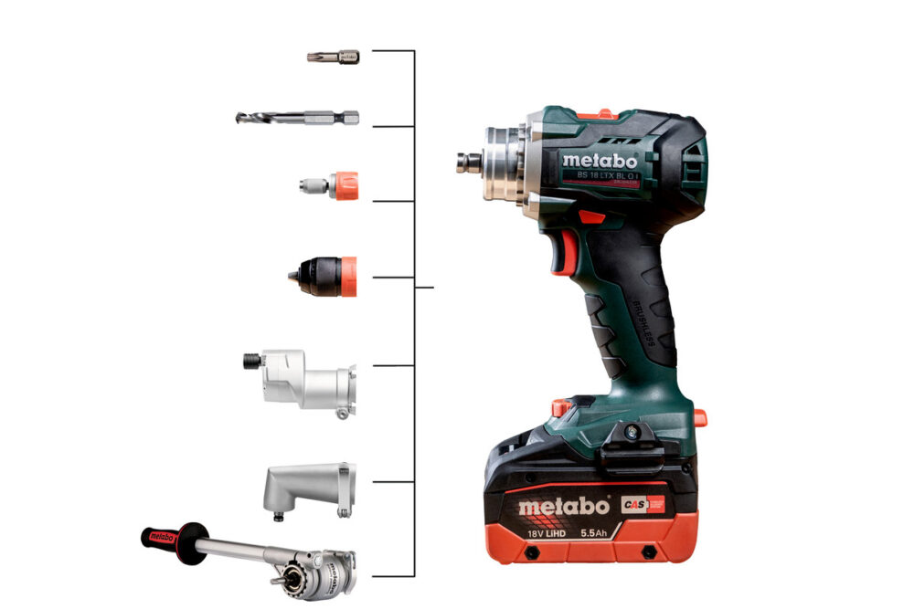 METABO aku bušilica-odvijač BS 18 LTX BL Q I 2xAKu 18V 5,2Ah MetaBOX - Image 3