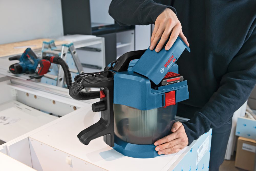BOSCH aku usisavač GAS 18V-10L bez baterije + pribor - Image 3