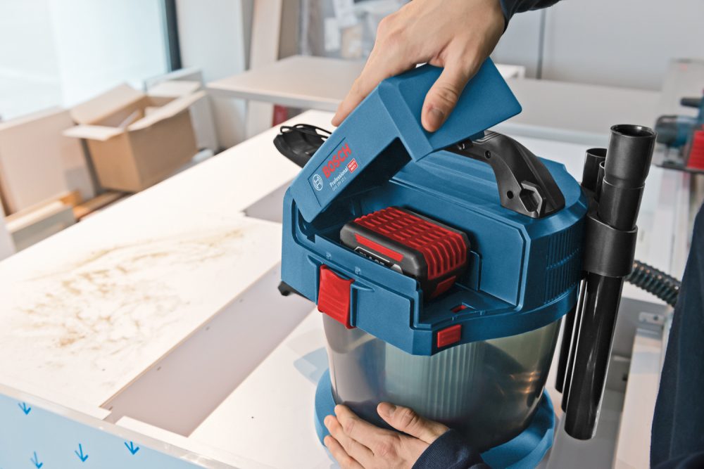 BOSCH aku usisavač GAS 18V-10L bez baterije + pribor - Image 4