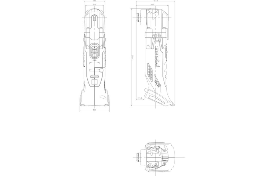 METABO aku višenamjenski alat MT 18 LTX 18V MetaLoc bez baterije - Image 4