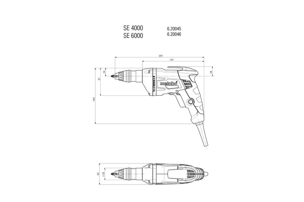 METABO odvijač za knauf SE 4000 - Image 5