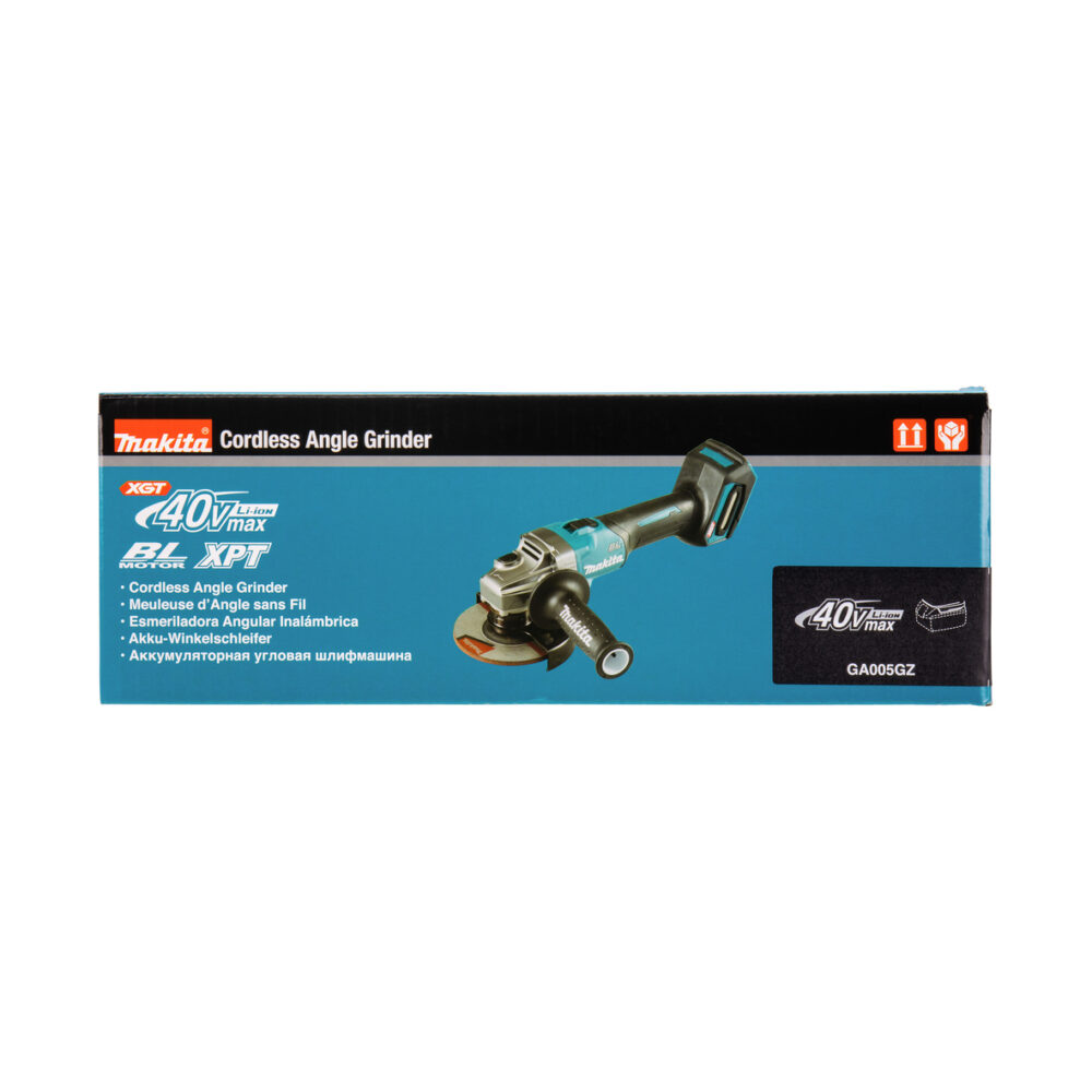 MAKITA aku kutna brusilica GA005GZ XGT 40V bez baterije - Image 12