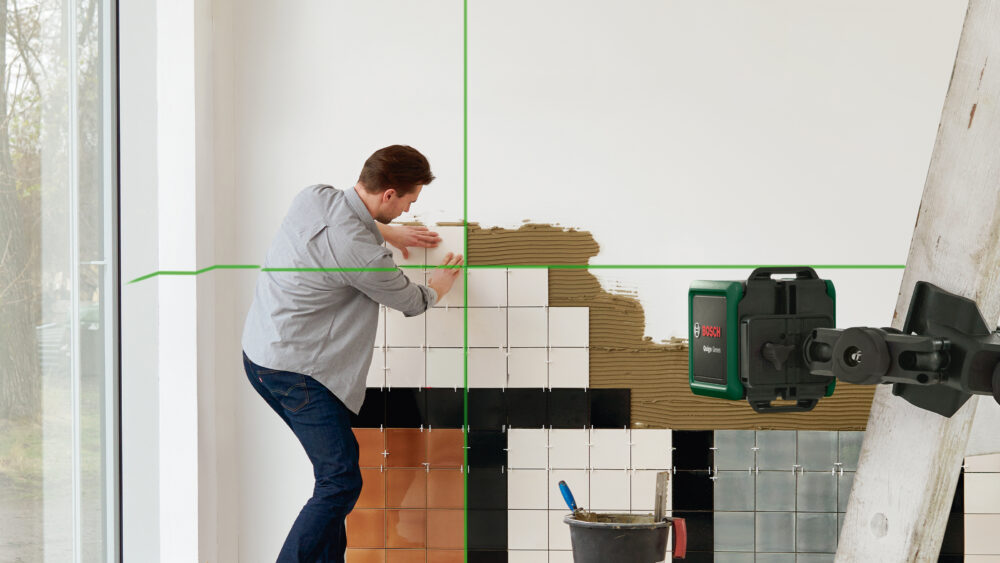 BOSCH križni laserski nivelir Quigo Green II - Image 3