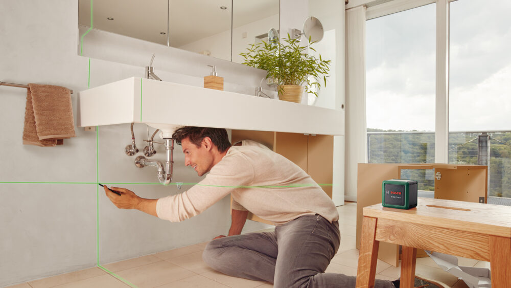 BOSCH križni laserski nivelir Quigo Green II - Image 7