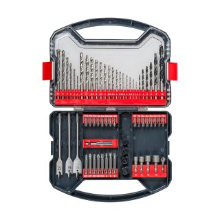 KWB set svrdala i bitova Standard u plastičnom kovčegu 62/1