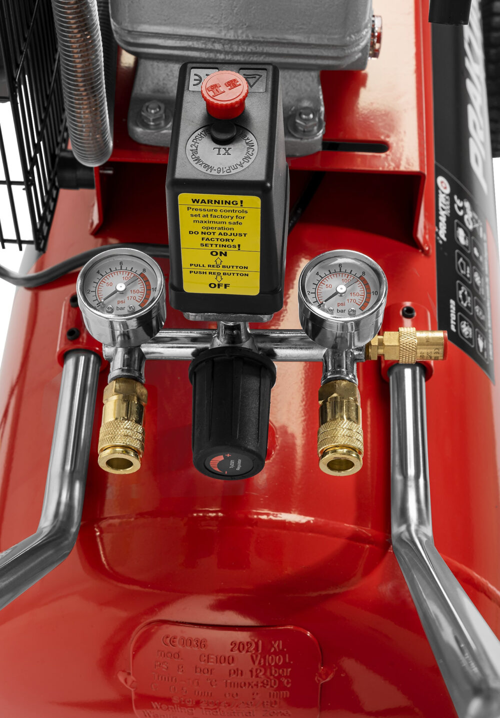 PRAKTIK kompresor PTQ123 Q LINE 100 l - Image 3