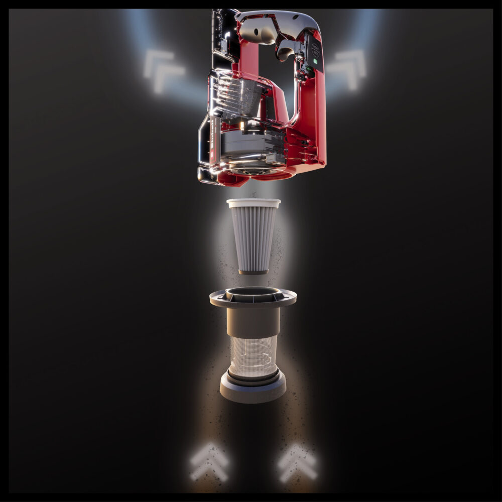 EINHELL aku ručni usisavač TE-SV 18 Li PXC 18V bez baterije - Image 5