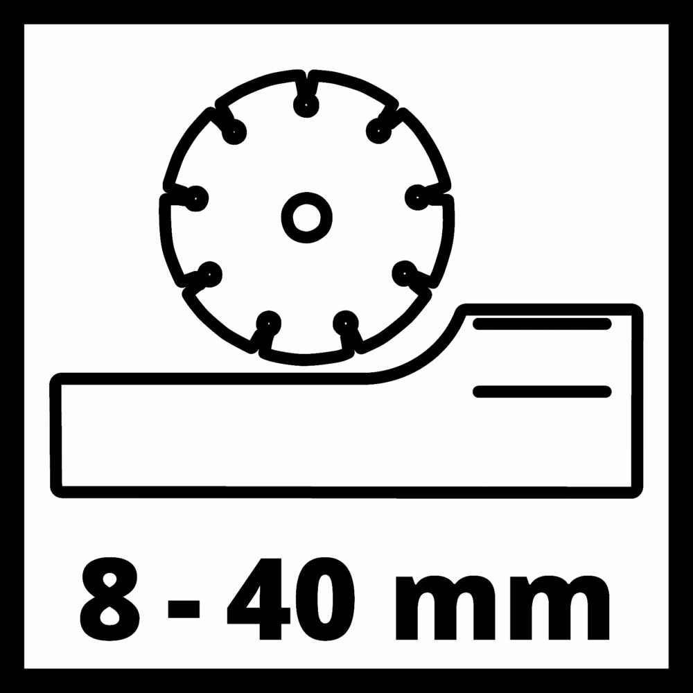 EINHELL glodalica za utore u zidu TE-MA 1700 kovčeg - Image 7