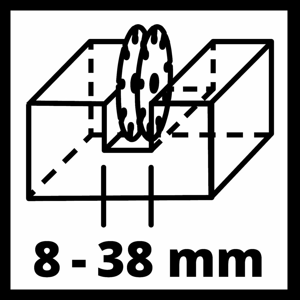 EINHELL glodalica za utore u zidu TE-MA 1700 kovčeg - Image 8