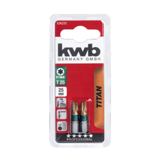 KWB bit torx od titana 25 mm, T25, 2 kom