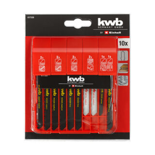 KWB set listova ubodne pile, za TC-JS 18 Li, TC-JS 60/80/85, 5 kom