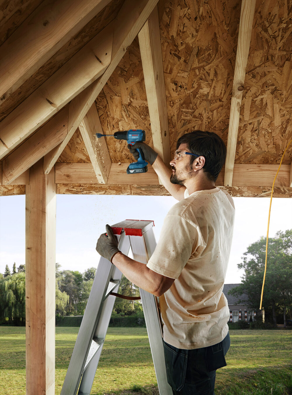 BOSCH aku bušilica-izvijač GSR 185-Li 2xAku 18V 2,0Ah kovčeg - Image 3