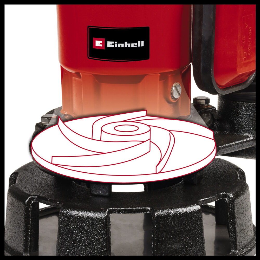 EINHELL potopna pumpa za nečistu vodu GE-DP 900 Cut s noževima - Image 3