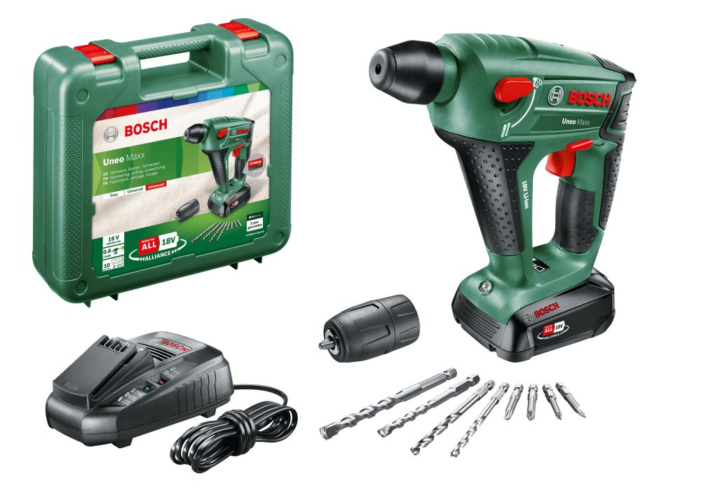 BOSCH aku bušaći čekić Uneo Maxx 18 Li 18V 2,5Ah kovčeg - Image 16