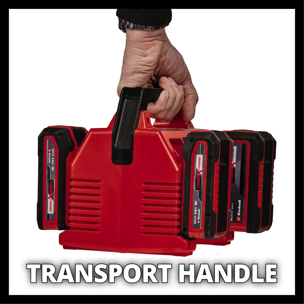 EINHELL punjač četvorostruki X-Quattrocharger 2x2 18+18V Li-ion PXC - Image 2