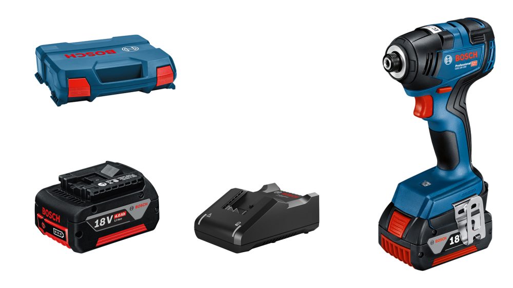BOSCH aku udarni odvijač GDR 18V-200 2xAku 18V 4,0Ah kovčeg - Image 3