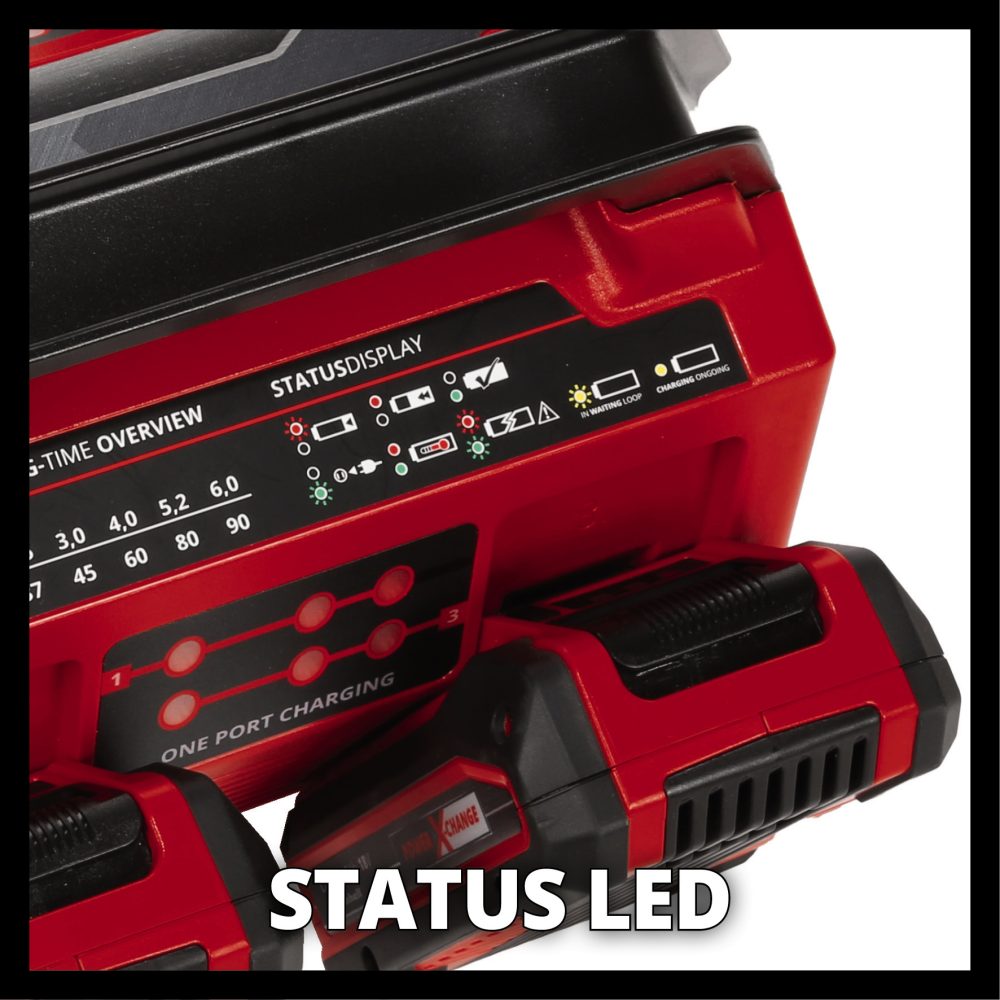 EINHELL punjač četvorostruki X-Quattrocharger 2x2 18+18V Li-ion PXC - Image 3