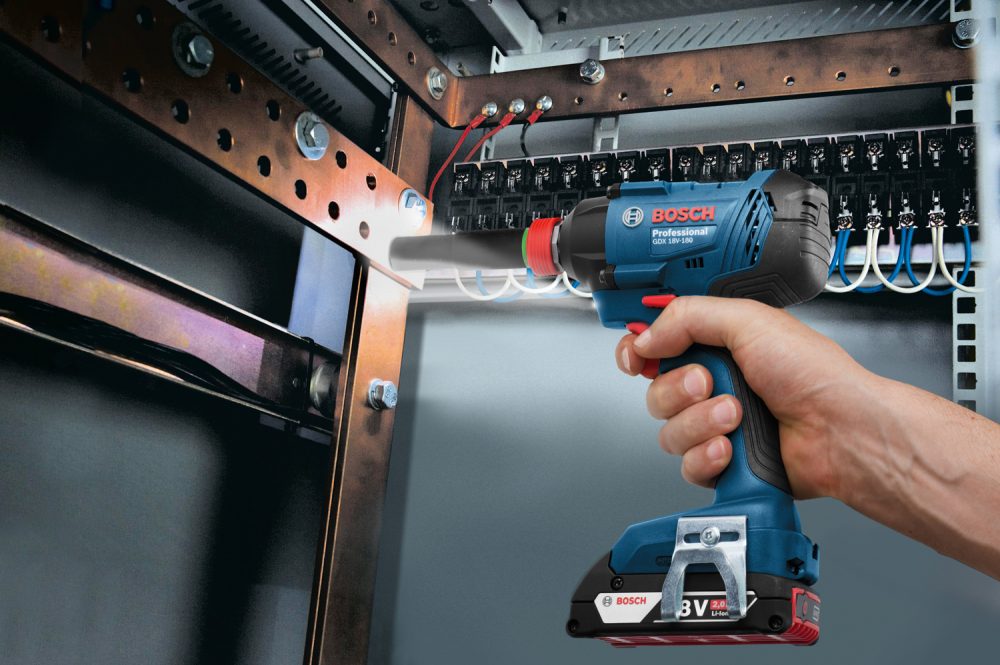 BOSCH aku udarni stezač GDX 180-Li 18V bez baterije - Image 3
