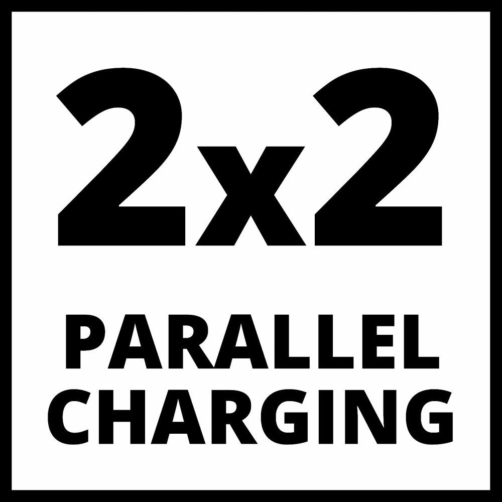 EINHELL punjač četvorostruki X-Quattrocharger 2x2 18+18V Li-ion PXC - Image 4
