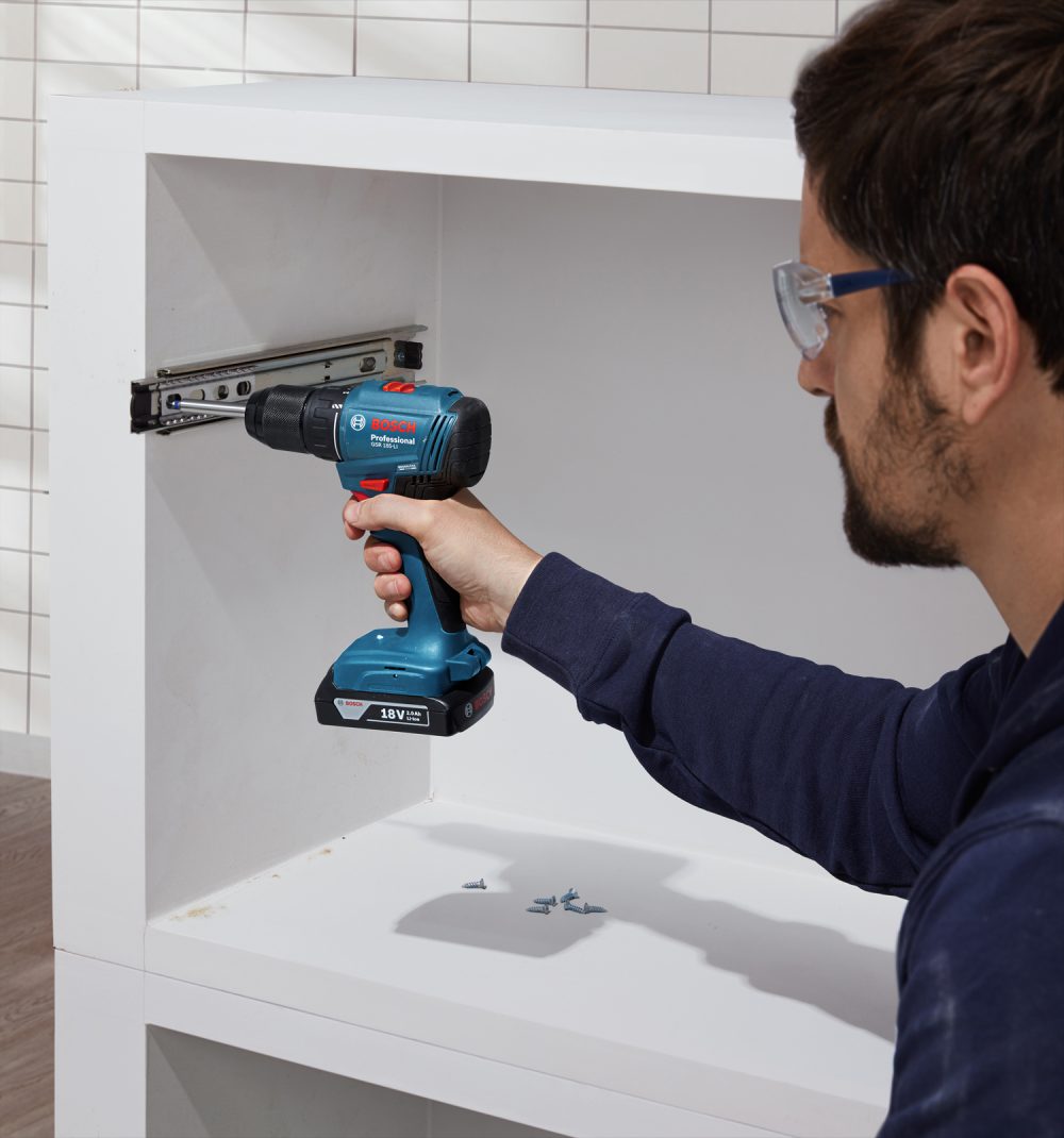 BOSCH aku bušilica-izvijač GSR 185-LI 18V 4,0Ah torba - Image 4