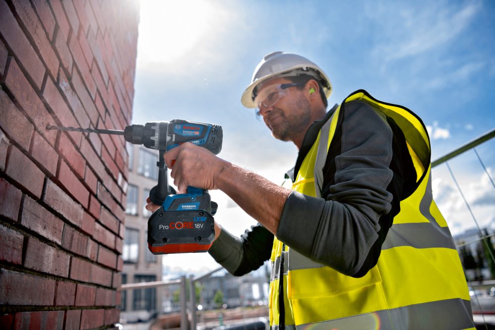 BOSCH aku udarna bušilica-izvijač GSB 18V-150 C 2xAku 18V 8,0Ah L-Boxx - Image 5