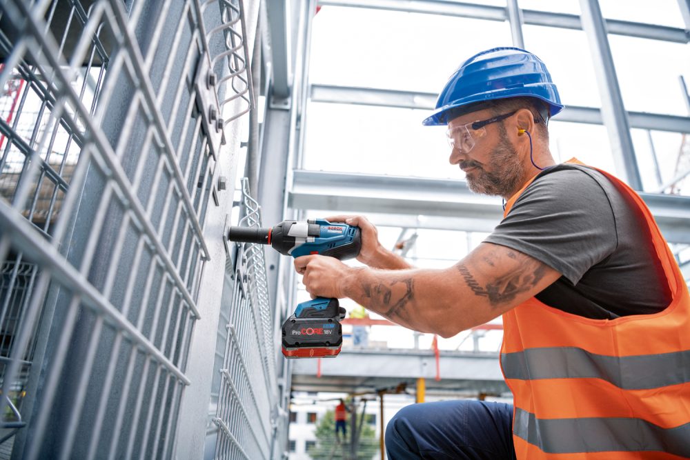 BOSCH aku udarni odvijač GDS 18V-1000 2xAku 18V 5,0Ah L-Boxx - Image 4
