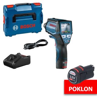 BOSCH aku termodetektor GIS 1000 C 12V 2,0Ah L-Boxx + GRATIS baterija 12V 2,0Ah