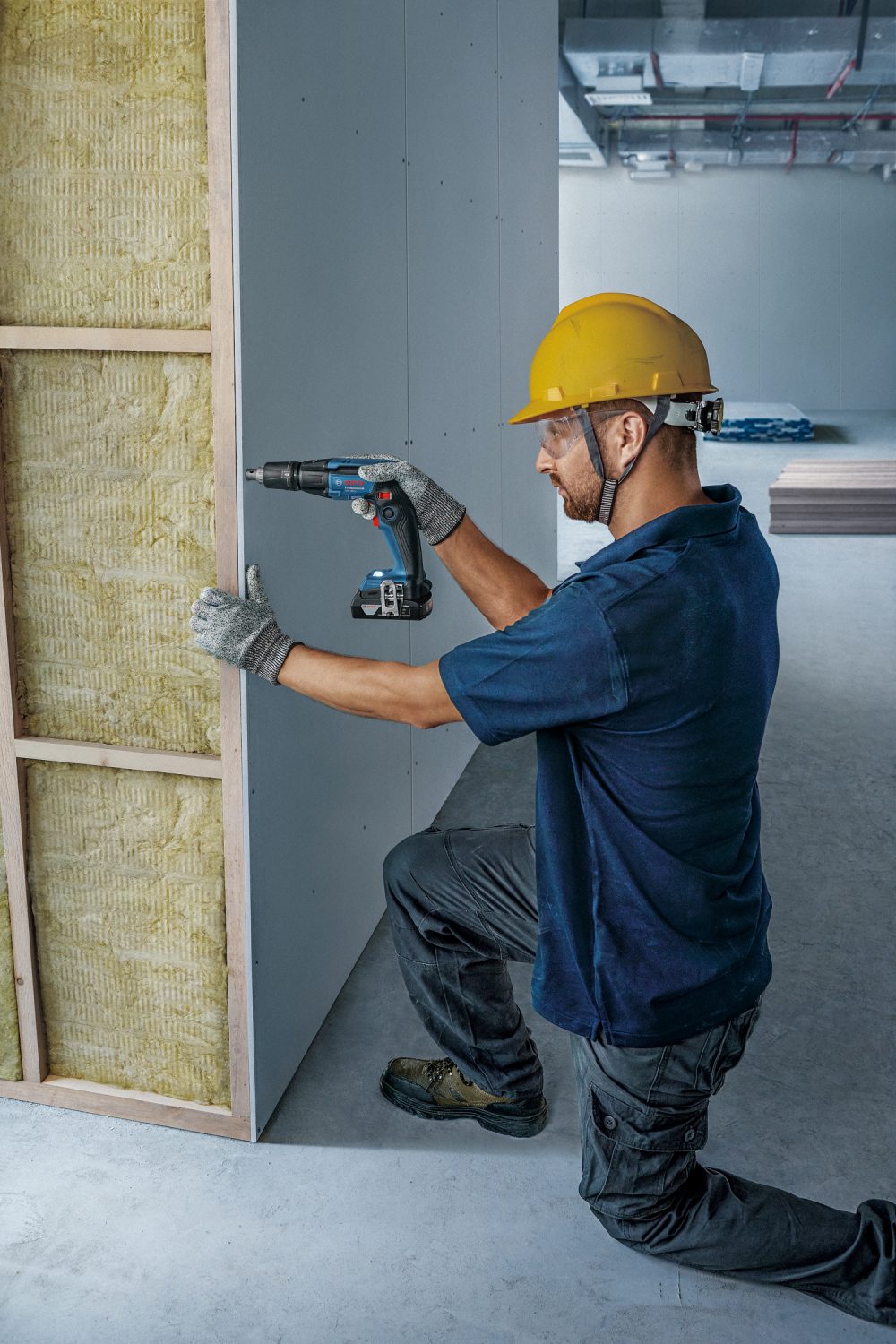 BOSCH aku odvijač za suhu gradnju GTB 185-LI 2xAku 18V 2,0Ah kovčeg + MA 55 - Image 3
