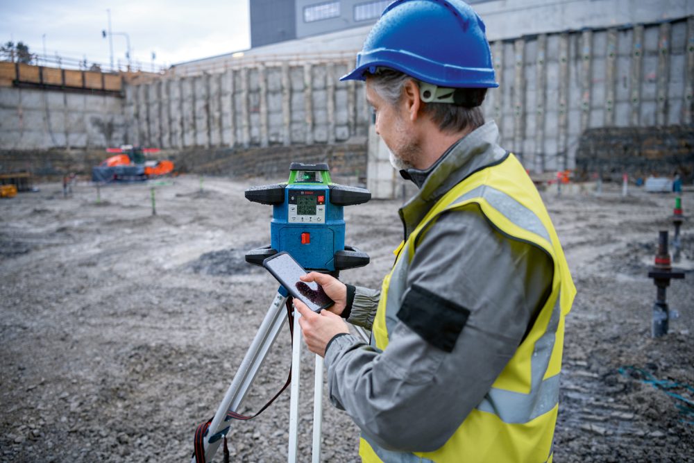 BOSCH građevinski laser GRL 650 CHVG + LR 65 G + BT 300 HD + CP kovčeg - Image 9