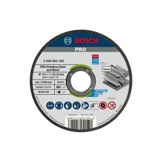BOSCH rezna ploča za metal PRO 115x1x22,23 mm