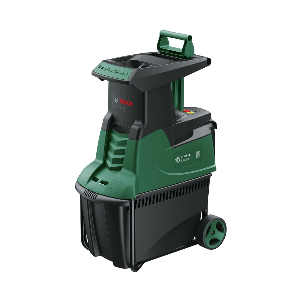 BOSCH tiha sjeckalica vrtnog otpada AXT 22 D