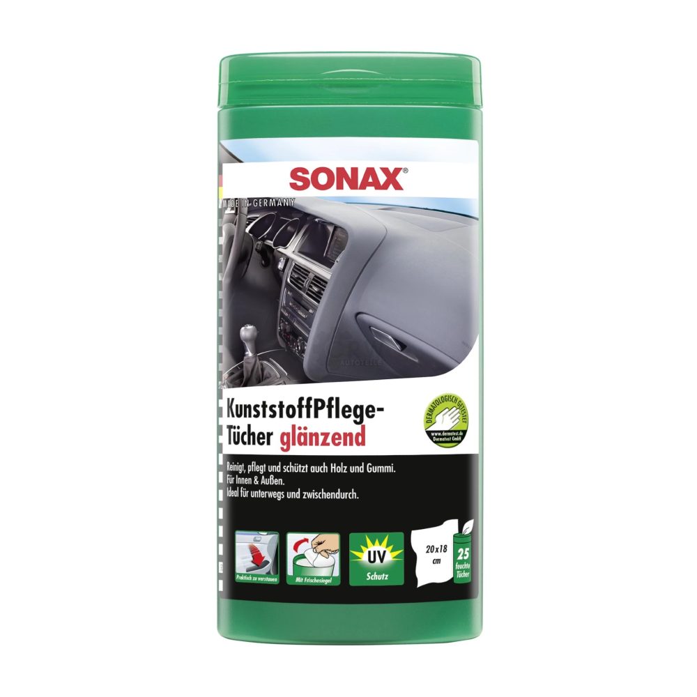 SONAX maramice za plastiku u kutiji 25/1