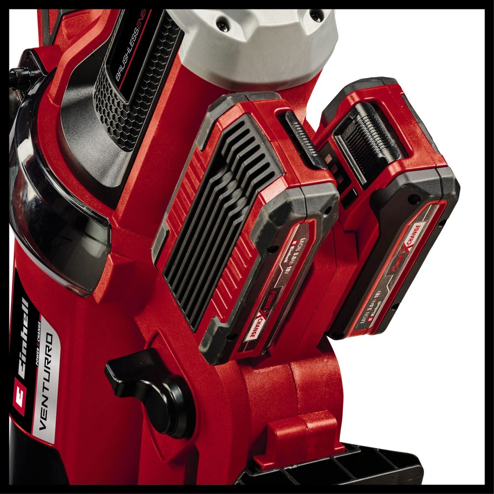 EINHELL aku usisavač-puhalo-drobilica za lišće VENTURRO 36/240 PXC 18+18V bez baterije - Image 2