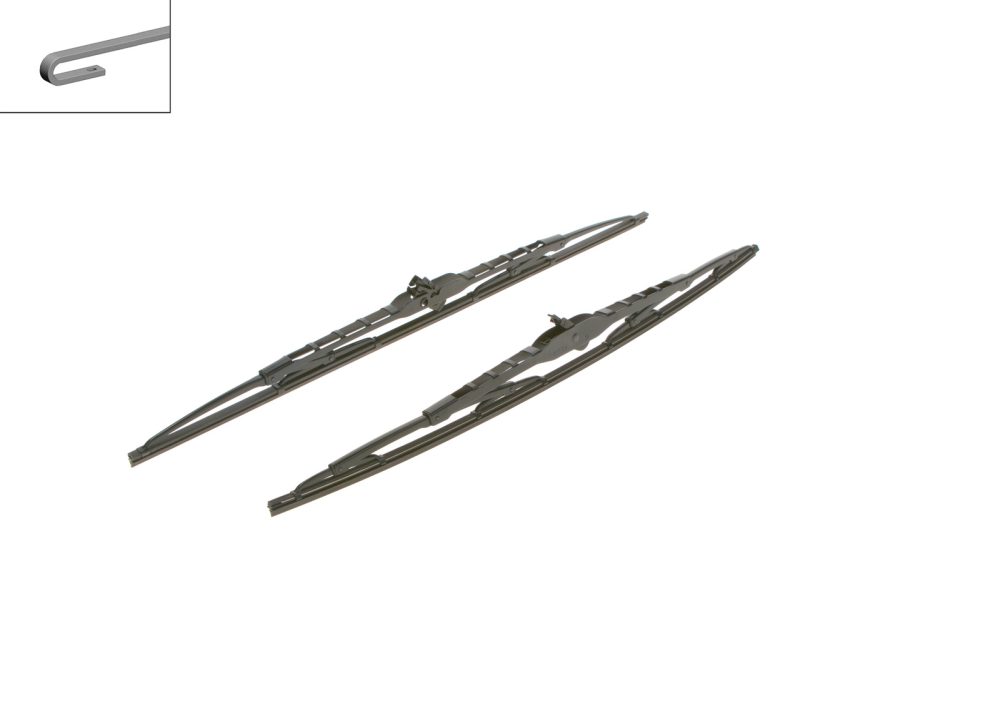 BOSCH metlice brisača 582 S TWIN SPOILER 550/530 mm, 2 kom - Image 2
