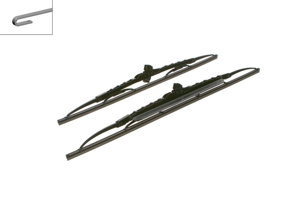 BOSCH metlice brisača 728 S TWIN SPOILER 550/475 mm, 2 kom - Image 2