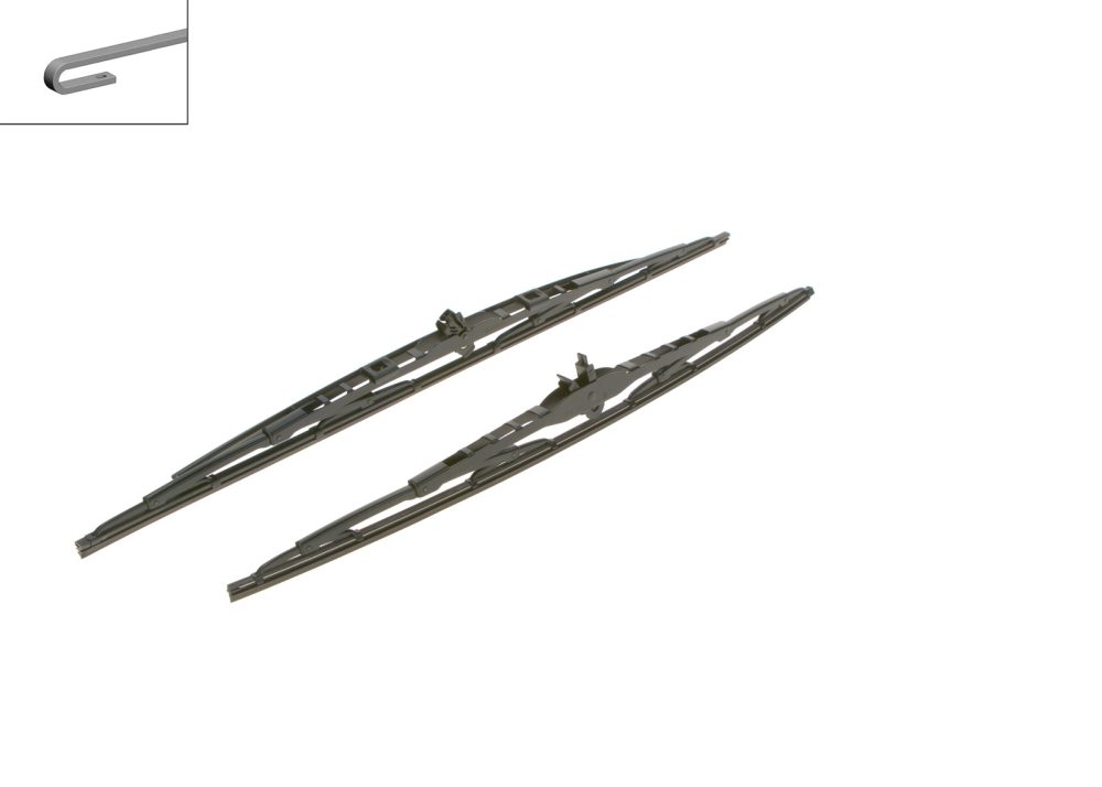 BOSCH metlice brisača 801 S TWIN SPOILER 600/530 mm, 2 kom - Image 2