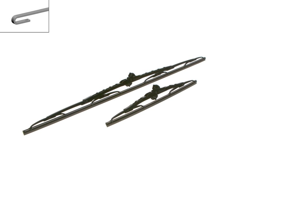 BOSCH metlice brisača 654 TWIN 650/340 mm, 2 kom - Image 2