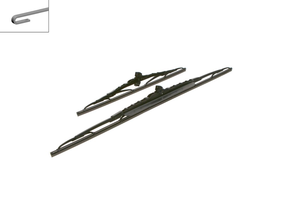 BOSCH metlice brisača 653 S TWIN SPOILER 650/400 mm, 2 kom - Image 2