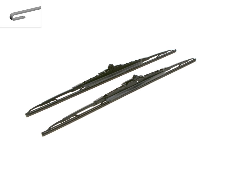 BOSCH metlice brisača 657 S TWIN SPOILER 650/650 mm, 2 kom - Image 2
