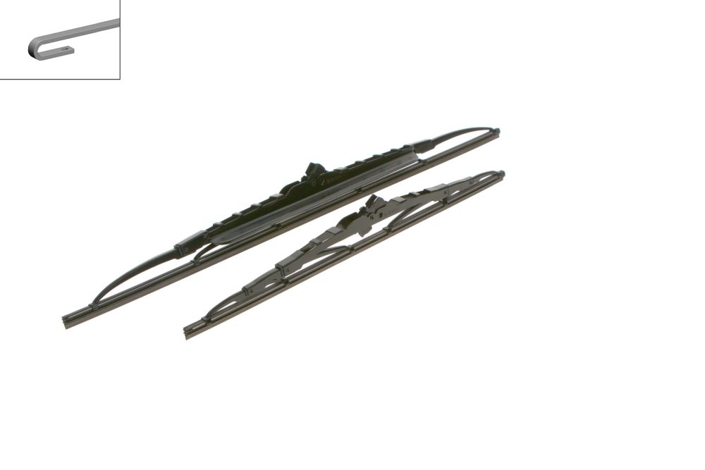 BOSCH metlice brisača 552 S TWIN SPOILER 550/400 mm, 2 kom - Image 2