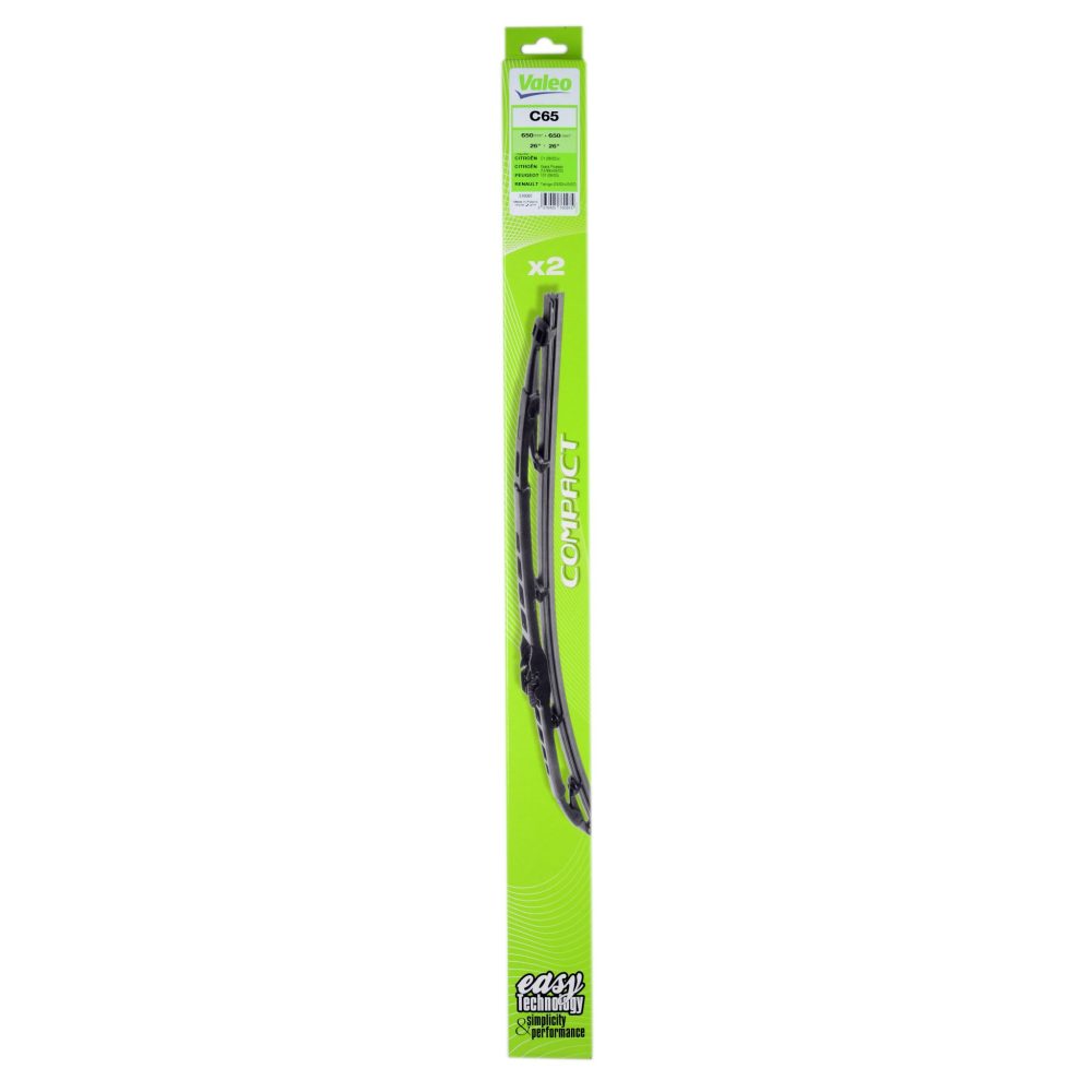 VALEO metlice brisača compact 650 mm, 2 kom