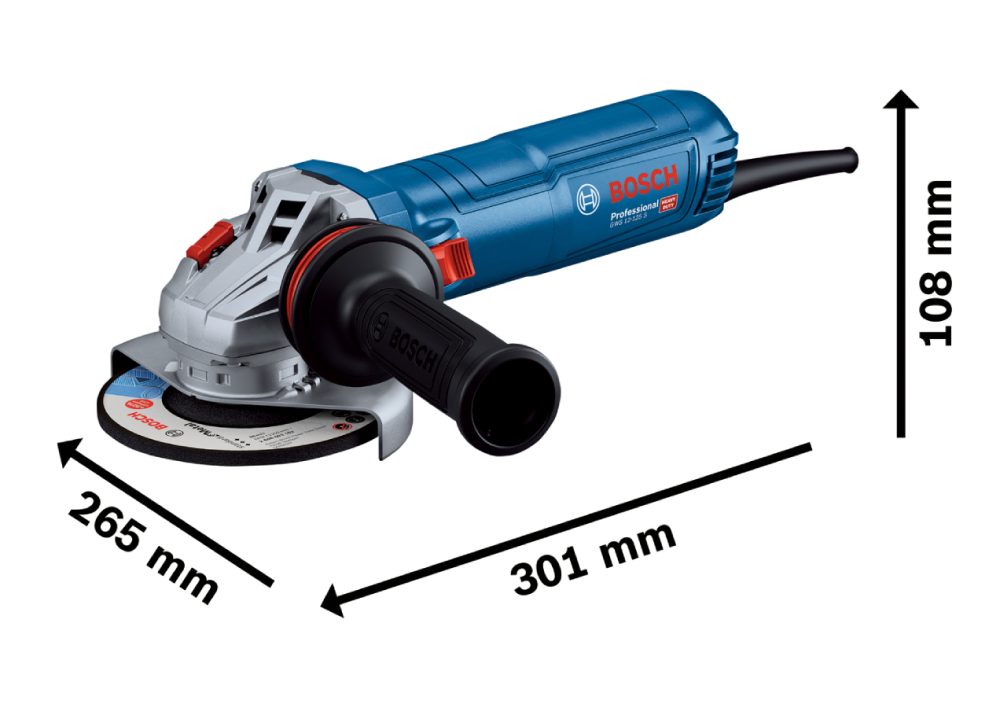 BOSCH kutna brusilica GWS 12-125 S - Image 7