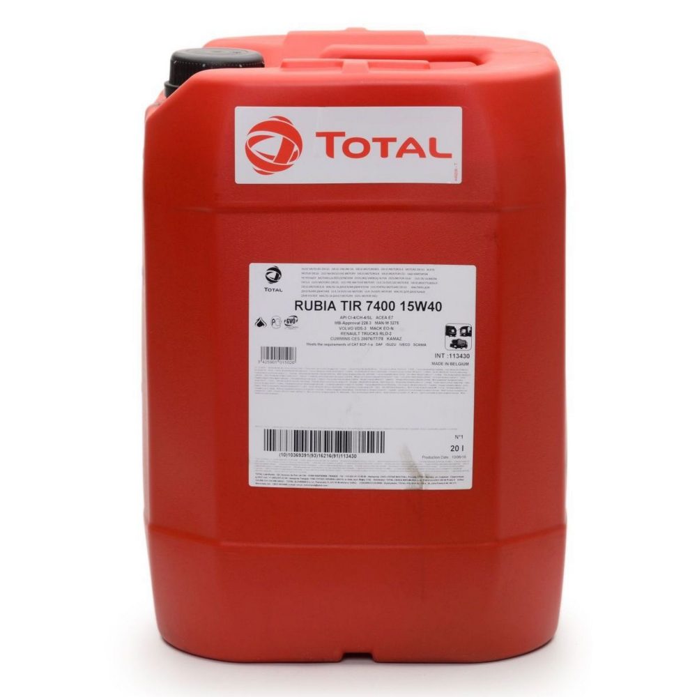 TOTAL ulje RUBIA 7400 SHPD 15W-40 20/1
